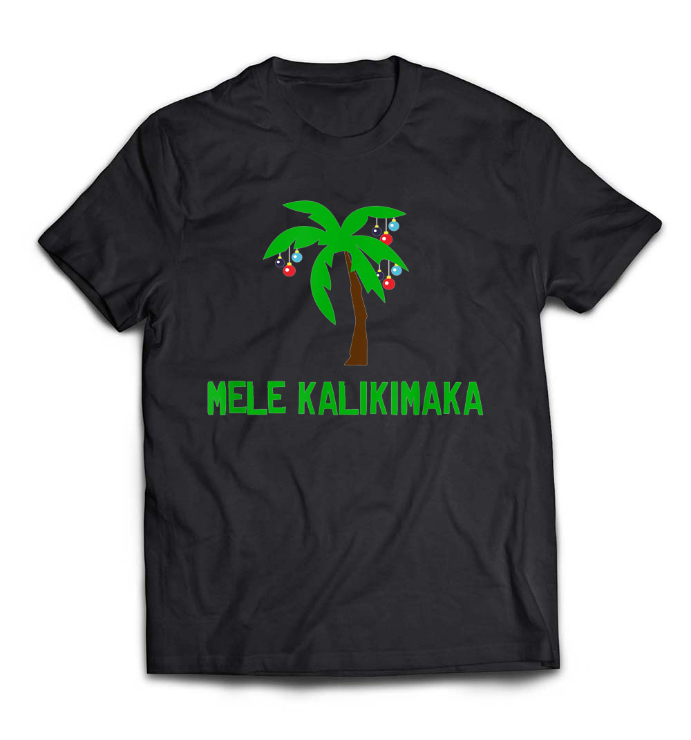 “Mele Kalikimaka T-Shirt” – A Hawaiian Twist on Christmas Fun